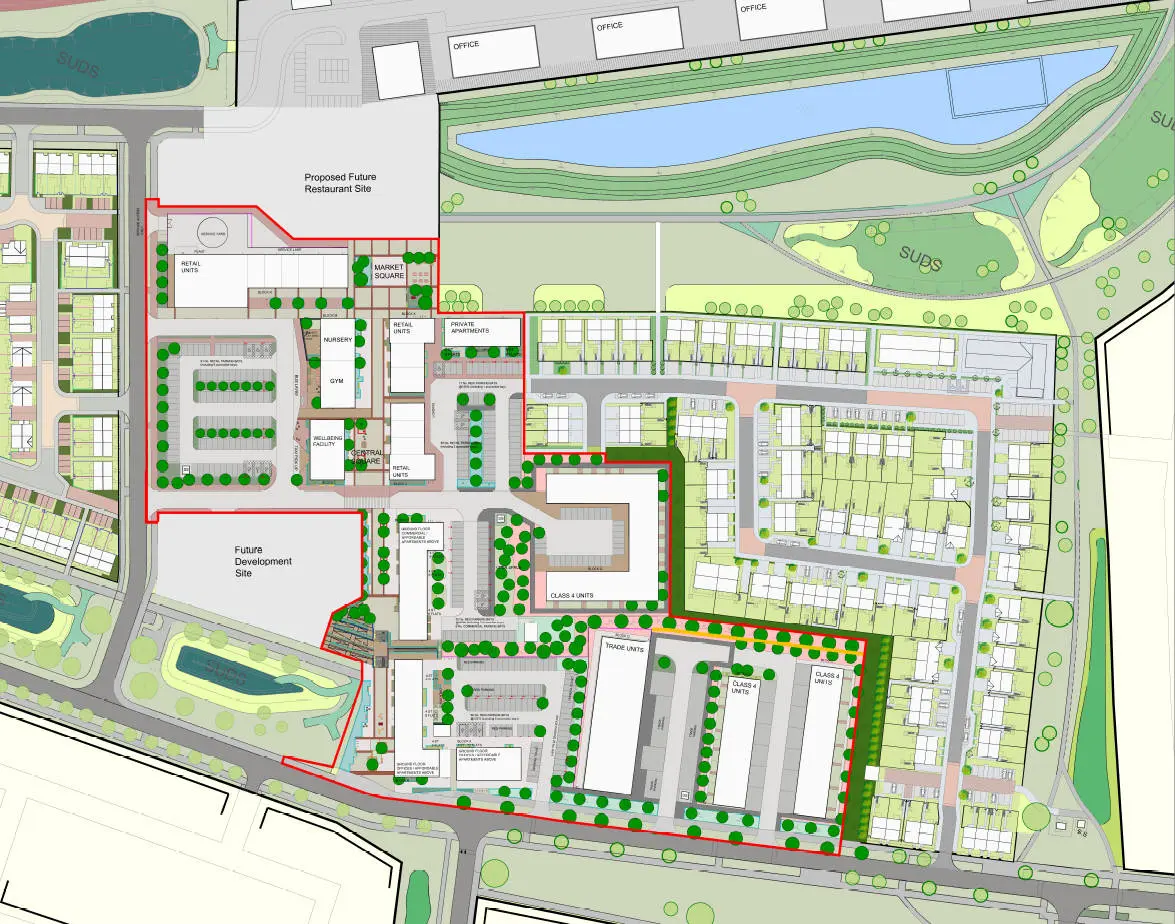 MIXED-USE DEVELOPMENT, HIGHSTREET, BLINDWELLS