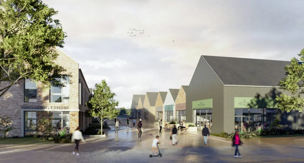 MIXED-USE DEVELOPMENT, HIGHSTREET, BLINDWELLS